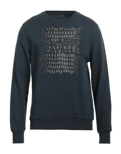Cavalli Class Sweatshirts In Navy Blue