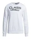 Cavalli Class Sweatshirts In White