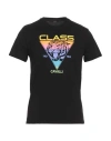 Cavalli Class Man T-shirt Black Size Xl Cotton