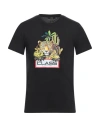 Cavalli Class Cotton Men's T-shirt In Black