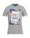 Cavalli Class Man T-shirt Grey Size Xxl Cotton In Gray