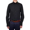 Cavalli Class Long-sleeve Button-fastening Shirt In Black