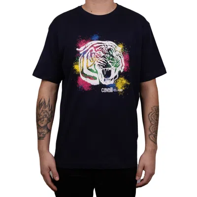 Cavalli Class Mens Black T-shirt