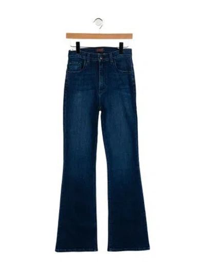 Pre-owned Cavalli Class Mid-rise Wide Leg Jeans In Blue