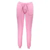 Cavalli Class Pink Cotton Pant In Pink