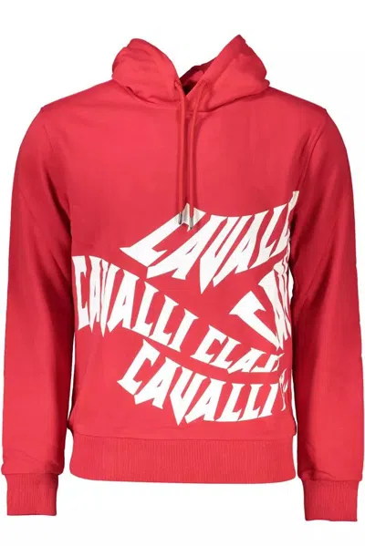 Cavalli Class Pink Cotton Jumper