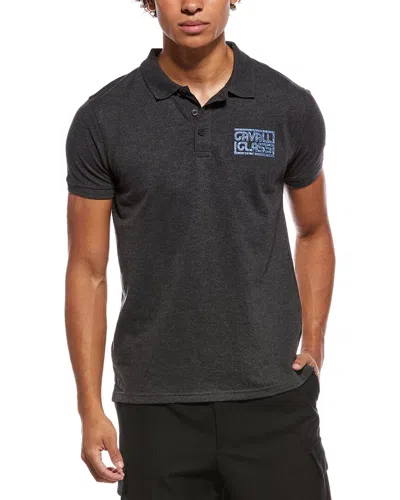 Cavalli Class Polo Shirt In Gray