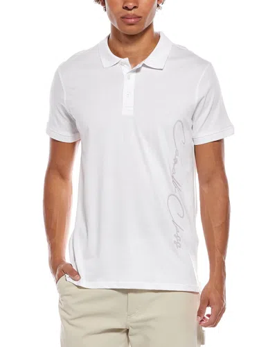 Cavalli Class Polo Shirt In Metallic