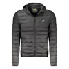 Cavalli Class Black Polyester Men Jacket In Gray
