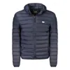 Cavalli Class Blue Polyester Men Men's Jacket In Blue