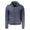 Cavalli Class Blue Polyester Men Jacket In Blue