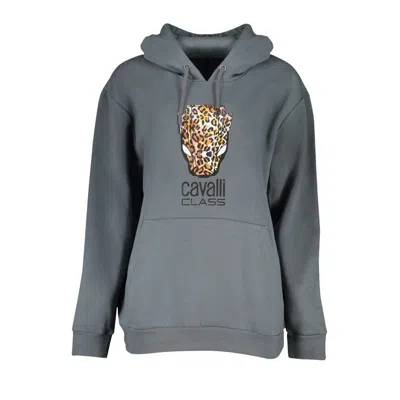 Cavalli Class Polyester Woman Women's Sweatshirt In Gray