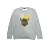 Cavalli Class Gray Polyester Sweater In Grey