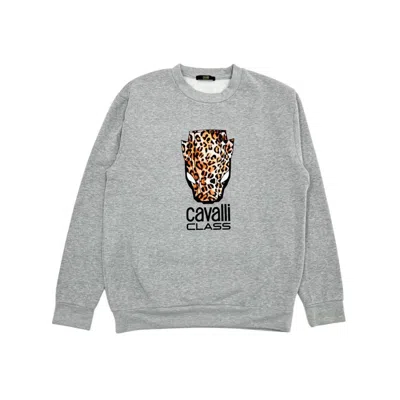 Cavalli Class Polyester Women's Sweater In Grey