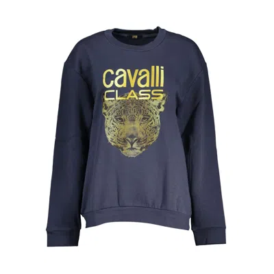 Cavalli Class Polyester Women Women's Sweatshirt In Blue