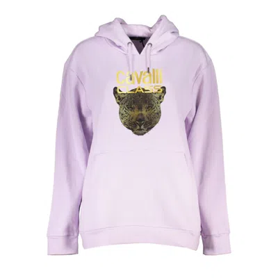 Cavalli Class " Polyester Women Women's Sweatshirt" In Purple