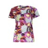 Cavalli Class Cotton Tops & Women's T-shirt In Purple
