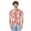 Cavalli Class Red Cotton T-shirt In Red