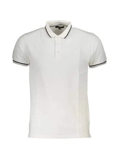 Cavalli Class Short-sleeve Polo Shirt In Gray