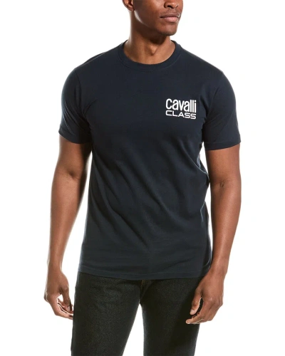 Cavalli Class T-shirt In Blue