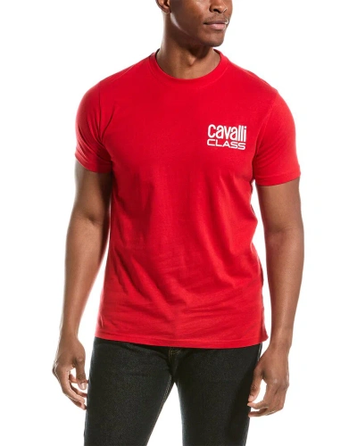 Cavalli Class T-shirt In Red