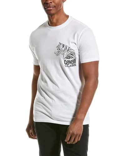 Cavalli Class T-shirt In White