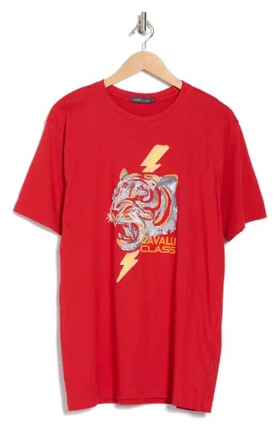 Cavalli Class Tiger Graphic T-shirt