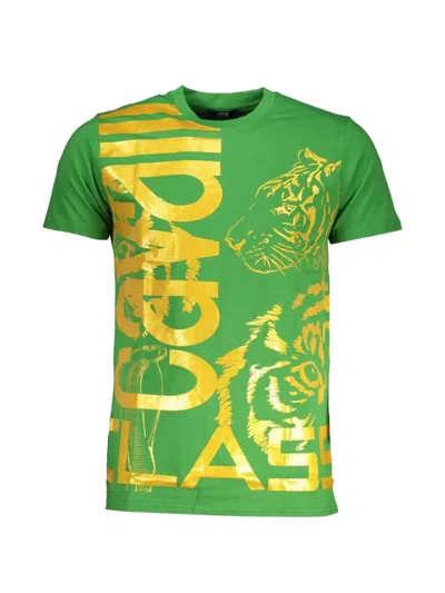 Cavalli Class Tiger-print T-shirt In Green