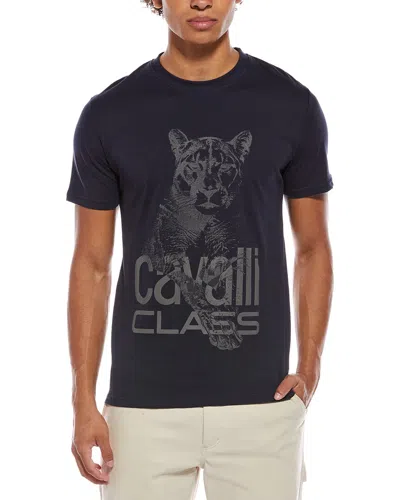 Cavalli Class T-shirt In Black