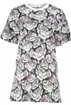 CAVALLI CLASS WHITE COTTON DRESS