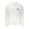 Cavalli Class Logo-patch Zip-up Hoodie In White