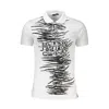 Cavalli Class White Cotton Men Polo Shirt In White