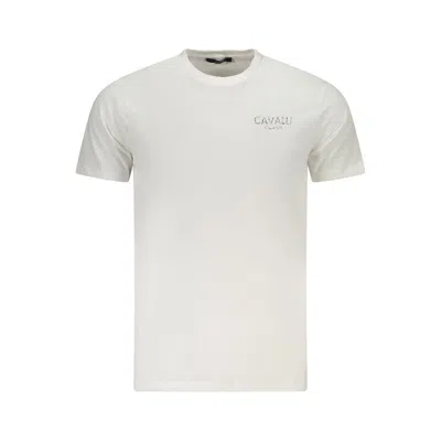 CAVALLI CLASS BIANCO COTTON MEN T-SHIRT