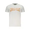 Cavalli Class White Cotton Men T-shirt