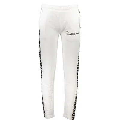 Cavalli Class White Cotton Pant