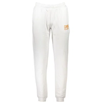 Cavalli Class White Cotton Pant