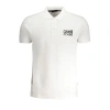Cavalli Class White Cotton Polo Shirt In White