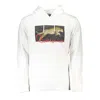 CAVALLI CLASS WHITE COTTON SWEATER