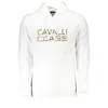CAVALLI CLASS WHITE COTTON SWEATER
