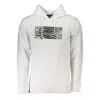 CAVALLI CLASS WHITE COTTON SWEATER