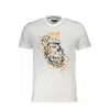 Cavalli Class White Cotton T-shirt In White