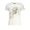 Cavalli Class White Cotton T-shirt In White