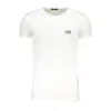 Cavalli Class White Cotton T-shirt In White
