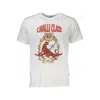 Cavalli Class White Cotton T-shirt In White