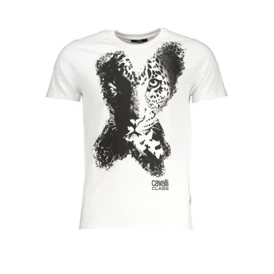 Cavalli Class Leopard-print T-shirt In Neutral