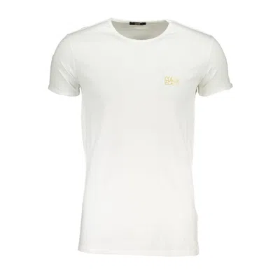 Cavalli Class White Cotton T-shirt