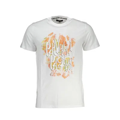 Cavalli Class Floral-print Logo-print T-shirt In Animal Print
