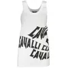 Cavalli Class Woman Top White Size L Cotton