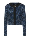 Cavalli Class Woman Blazer Midnight Blue Size 8 Viscose, Polyester, Elastane, Polyamide