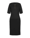 Cavalli Class Midi Dresses In Black